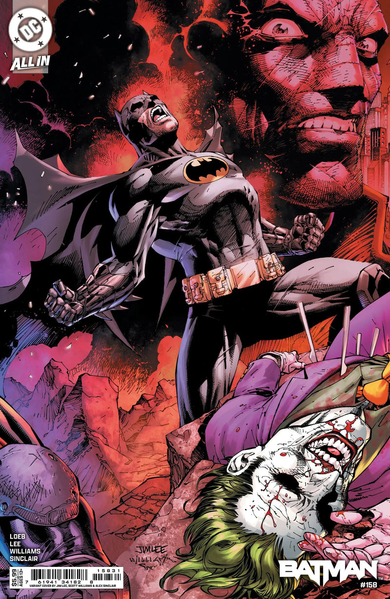 Batman #158 C Jim Lee & Scott Williams Connecting Variant (2 Of 2) (03/26/2025) Dc