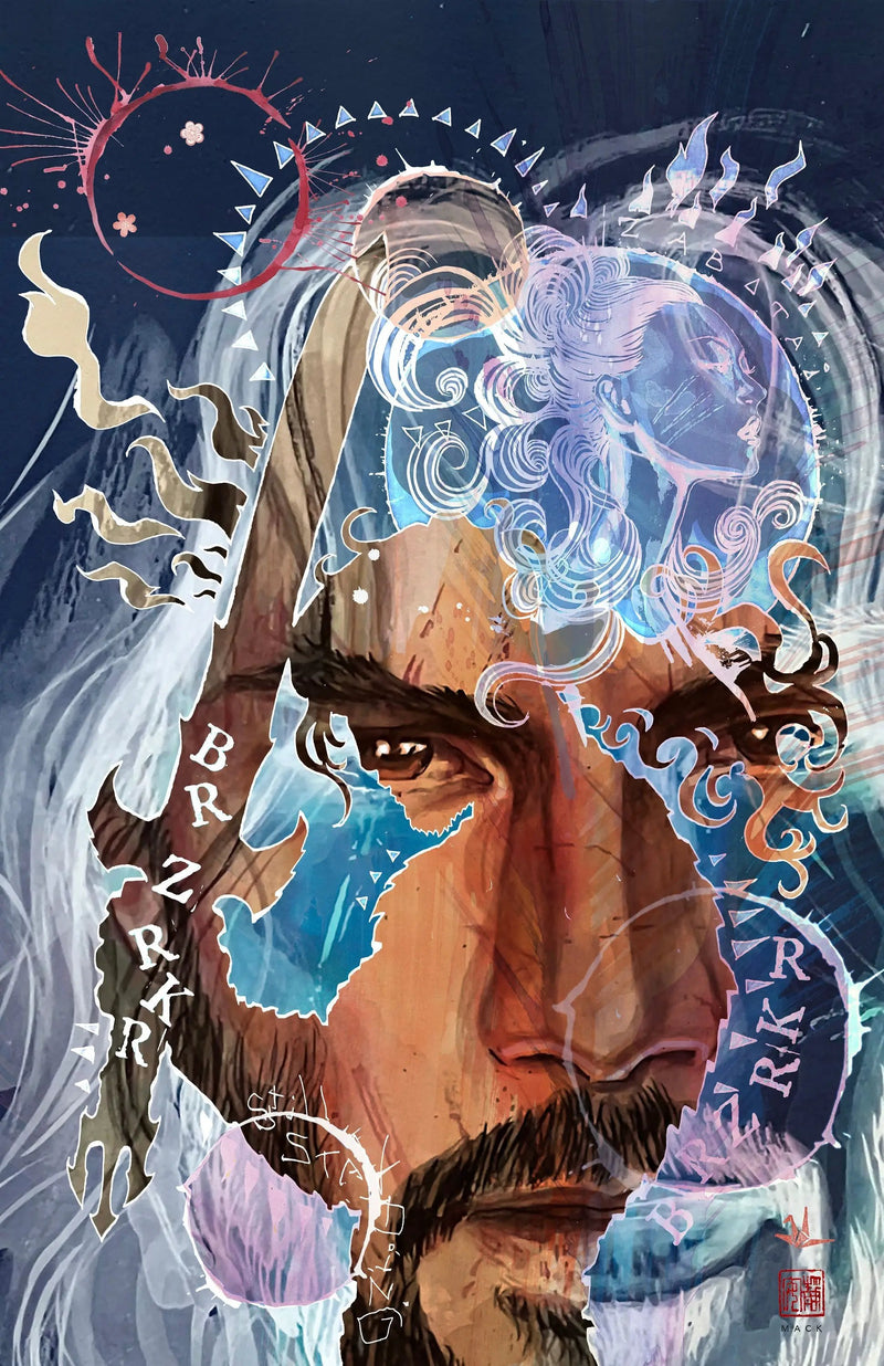 Brzrkr Poetry Of Madness #1 David Mack Foil Variant (07/26/2023) Boom