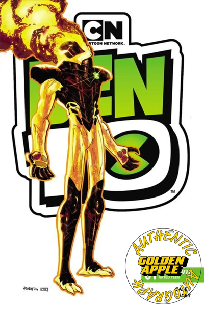 Ben 10 #1 3rd Print A Robert Carey SIGNED Joe Casey (07/08/2026) Dynamite