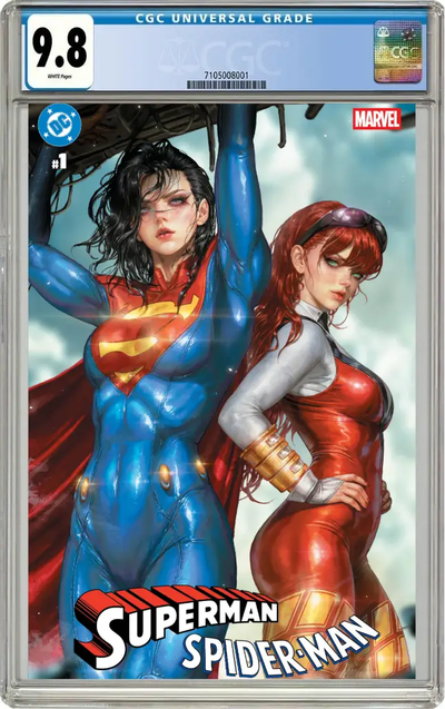 Dc Marvel Superman Spider-Man #1 (One Shot) Kyuyong Eom Trade Variant (03/25/2026) Dc CGC 9.8