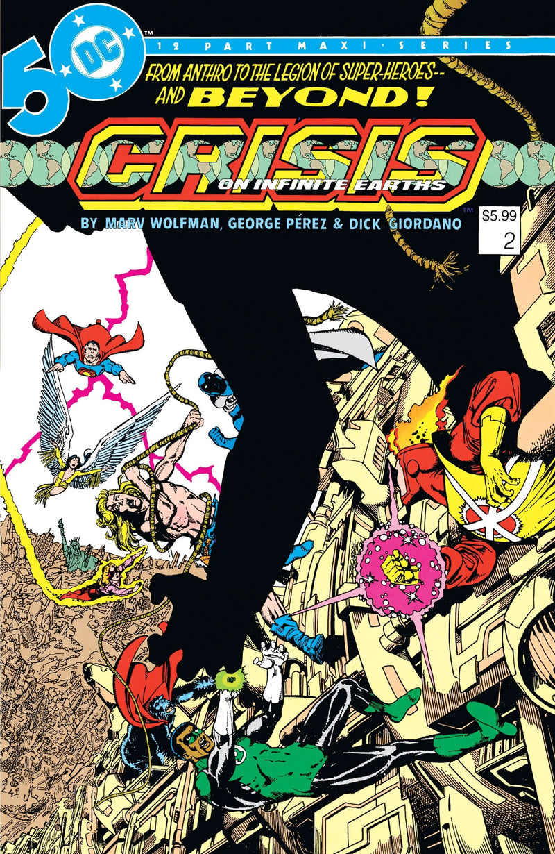 Crisis On Infinite Earths #2 (Of 12) Facsimile B George Perez Foil Variant (05/21/2024) Dc