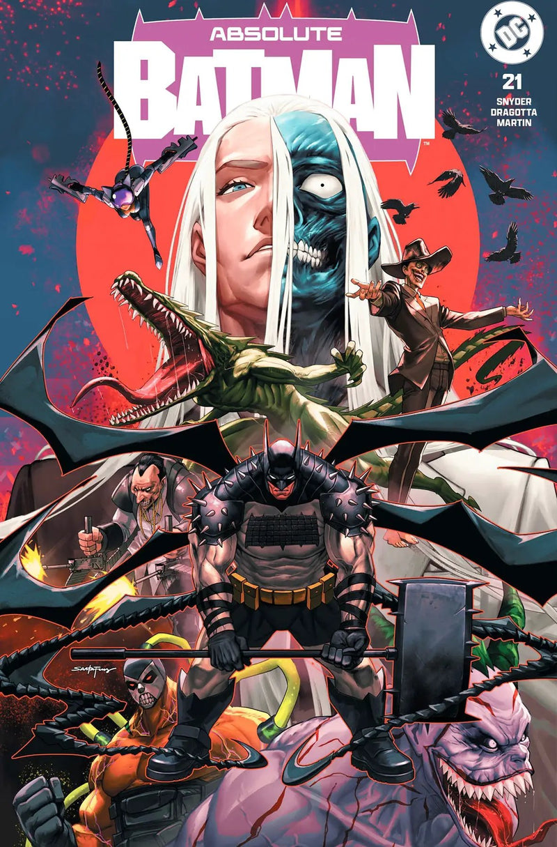 ABSOLUTE BATMAN #21 - SANTA FUNG TRADE VARIANT KNIGHT OF COMICS EXCLUSIVE LTD 3000