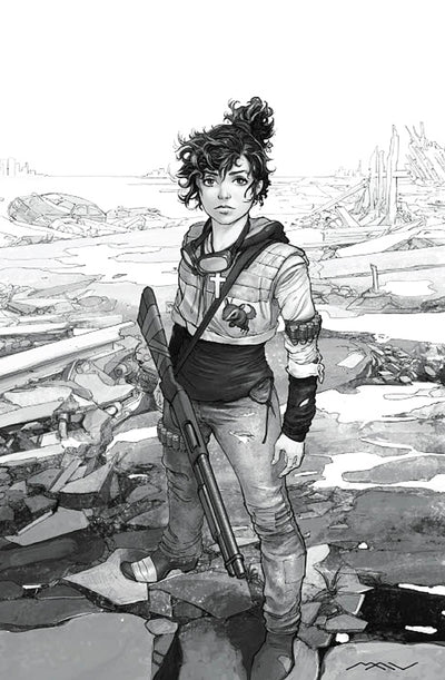 WHITE SKY #1 SECOND PRINTING - JEAN PAUL MAVINGA INK EDITION KNIGHT OF COMICS MEGACON 2026 EXCLUSIVE LTD 500