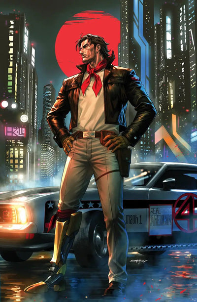 THE LAST DRIVER #1 - SANTA FUNG VIRGIN VARIANT KNIGHT OF COMICS NYCC 2026 EXCLUSIVE