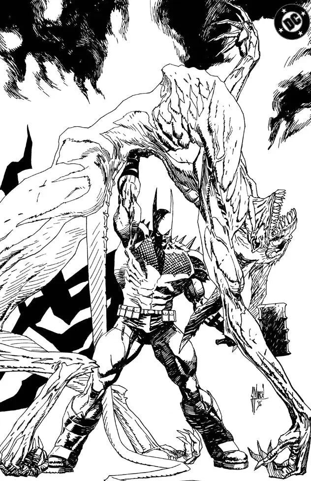 ABSOLUTE BATMAN #25 - GUILLEM MARCH COVER B VIRGIN INK VARIANT KNIGHT OF COMICS NYCC 2026 EXCLUSIVE