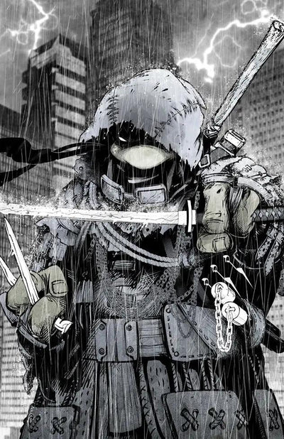 TMNT THE LAST RONIN TRAINING DAY #1 - STAN YAK COVER B VIRGIN B&W VARIANT KNIGHT OF COMICS NYCC 2026 EXCLUSIVE