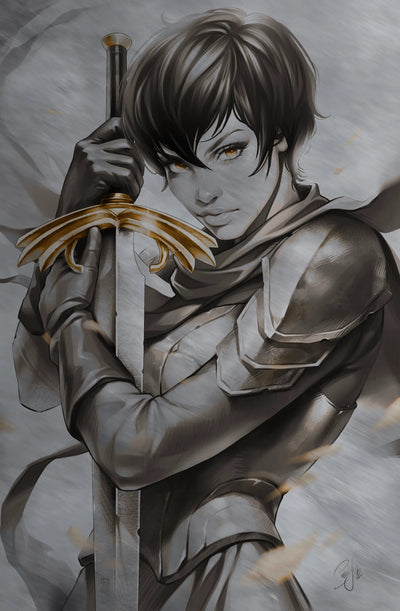TRIBUTE KENTARO MIURA CREATOR OF BERSERK - KATYA SINYUKHINA COVER B METAL KNIGHT OF COMICS FANEXPO NEW ORLEANS 2026 EXCLUSIVE LTD 10
