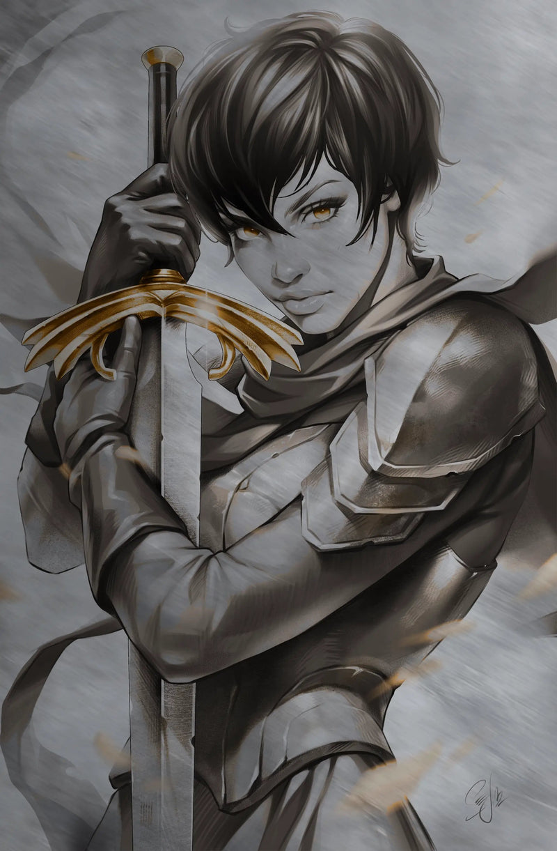 TRIBUTE KENTARO MIURA CREATOR OF BERSERK - KATYA SINYUKHINA COVER B METAL KNIGHT OF COMICS FANEXPO NEW ORLEANS 2026 EXCLUSIVE LTD 10