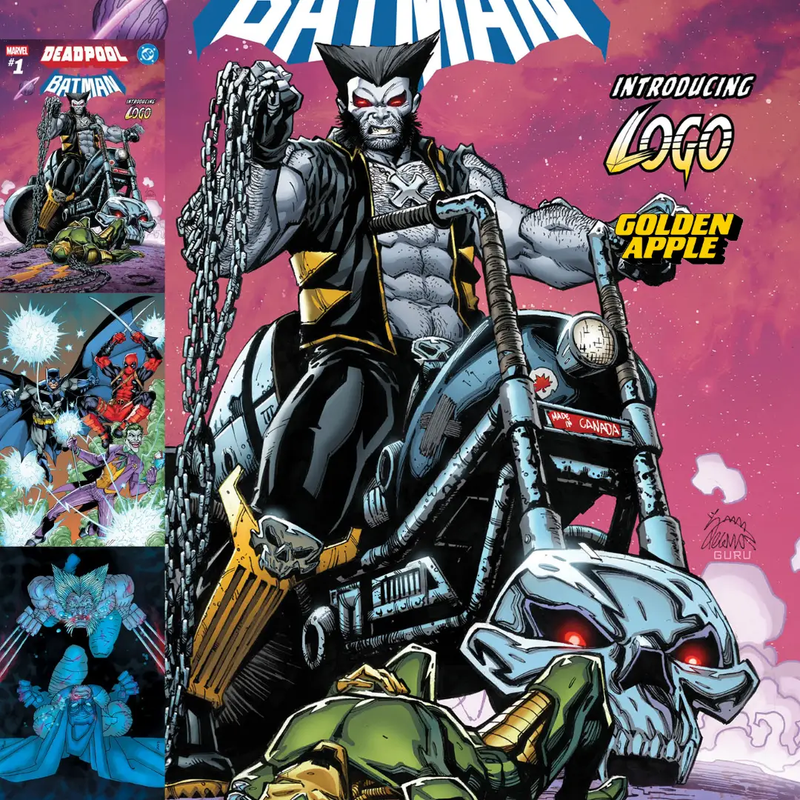 Marvel Dc Deadpool Batman #1 2nd Print A1 Cover Set Of 3 1:25 1:50 (10/29/2025) Marvel