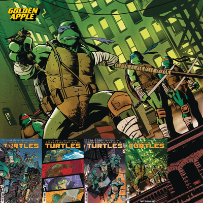 Teenage Mutant Ninja Turtles #8 A1 Cover Set 8 1:10 1:25 1:50 (04/16/2025) Idw