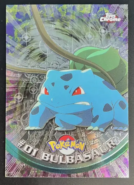 Bulbasaur Foil (01) [Topps Pokemon Chrome Series 1]