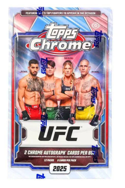 2025 Topps Chrome UFC Hobby Box