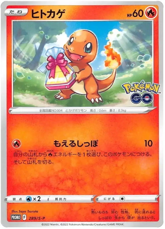 Charmander (289/S-P) [Sword & Shield Japanese Promos]