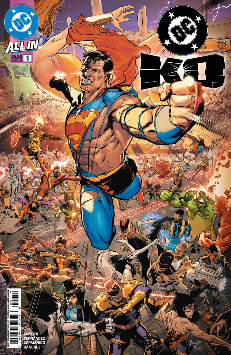 Dc K.O. #1 (Of 4) 4th Print A Javi Fernandez Variant (04/29/2026) Dc