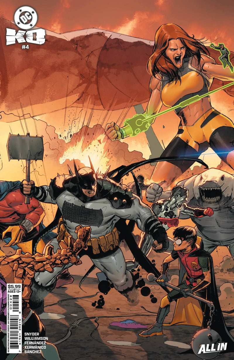 Dc K.O. #4 (Of 5) 2nd Print B Javier Fernandez Connecting Variant (04/29/2026) Dc