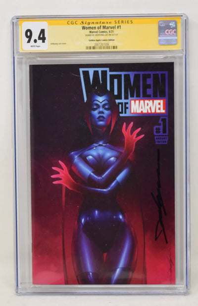 Women of Marvel Variant Trade Jeehyung Lee 2021 Marvel CGC SS 9.4