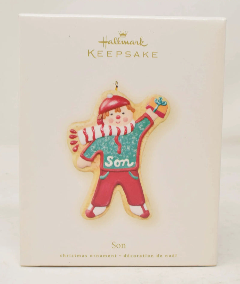 Hallmark Keepsake Ornament Son Cookie Gingerbread Christmas Tree 2007 NIB