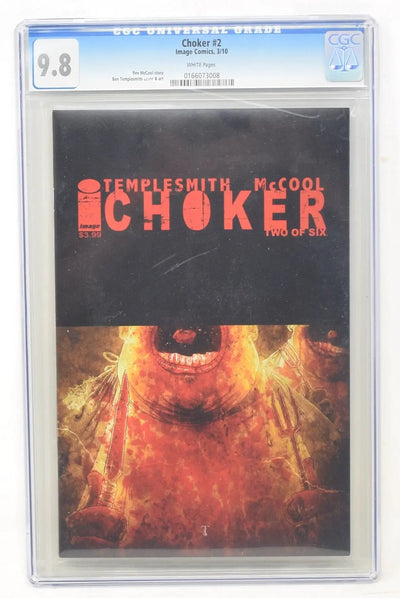 Choker 2 Image 2010 CGC 9.8 Ben Templesmith