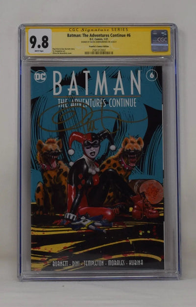 Batman Adventures Continue 6 DC 2020 CGC SS 9.8 Olivia De Berardinis Signed Trade Variant