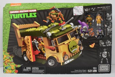 Mega Bloks Teenage Mutant Ninja Turtles TMNT Classic Party Wagon Set DPD81 New