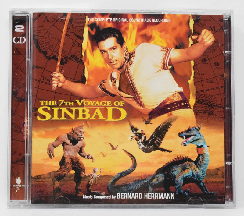The 7th Voyage Of Sinbad Soundtrack CD Bernard Herrmann 2 Disc