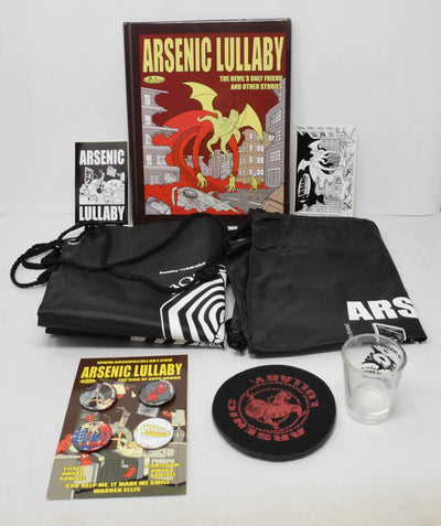 Arsenic Lullaby Devils Only Friend HC Signed Remark Pin Sticker Set