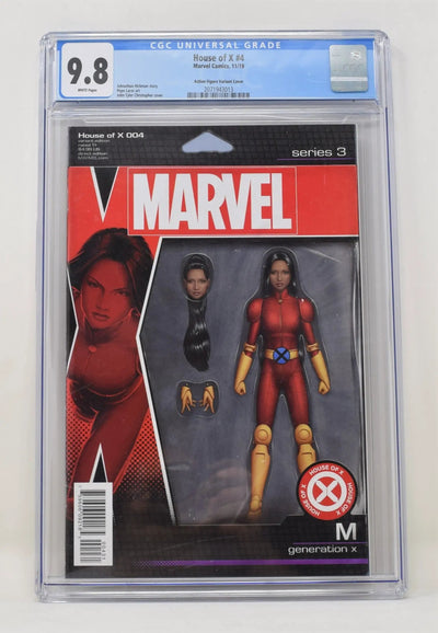 House Of X 4 Marvel 2019 CGC 9.8 John Tyler Christopher Action Figure Variant