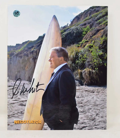 William Shatner Negotiator Signed Photo 8 x 10 COA