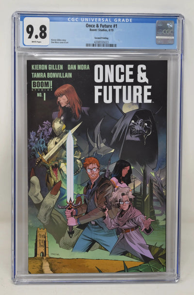 Once & Future 1 Boom 2019 CGC 9.8 2nd Print Dan Mora Variant