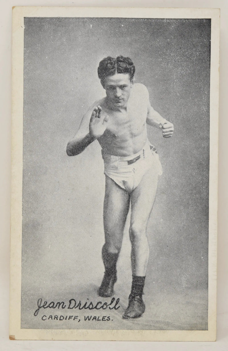 Jean Driscoll Boxing Exhibit Card Postcard Photo 1921 5 x 3