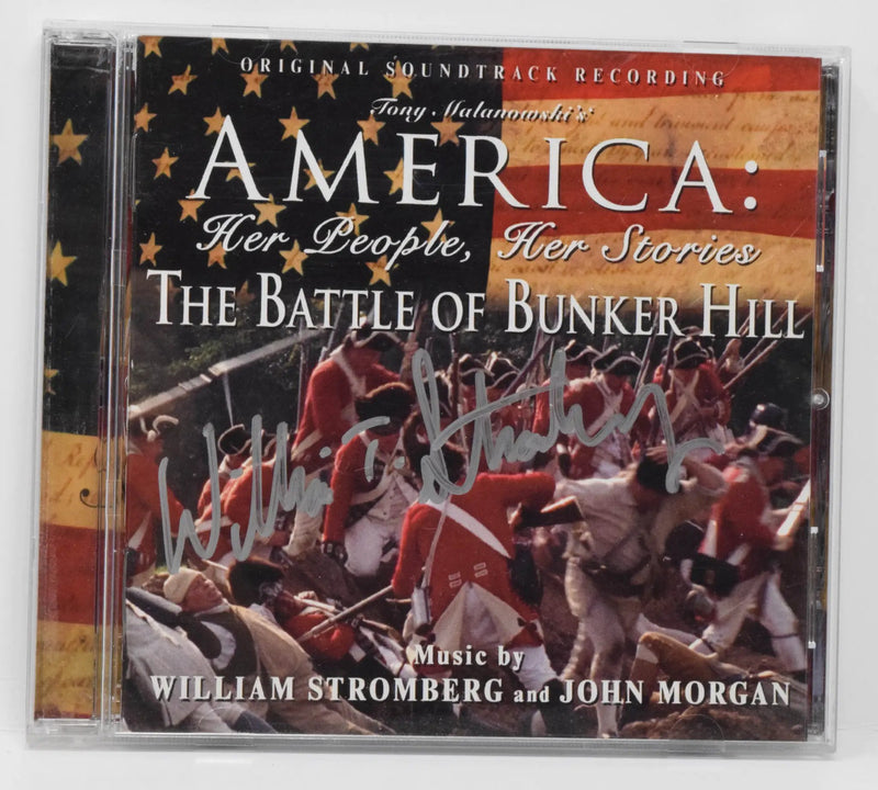 America Her People Stories Battle Of Bunker Hill Soundtrack CD Signed