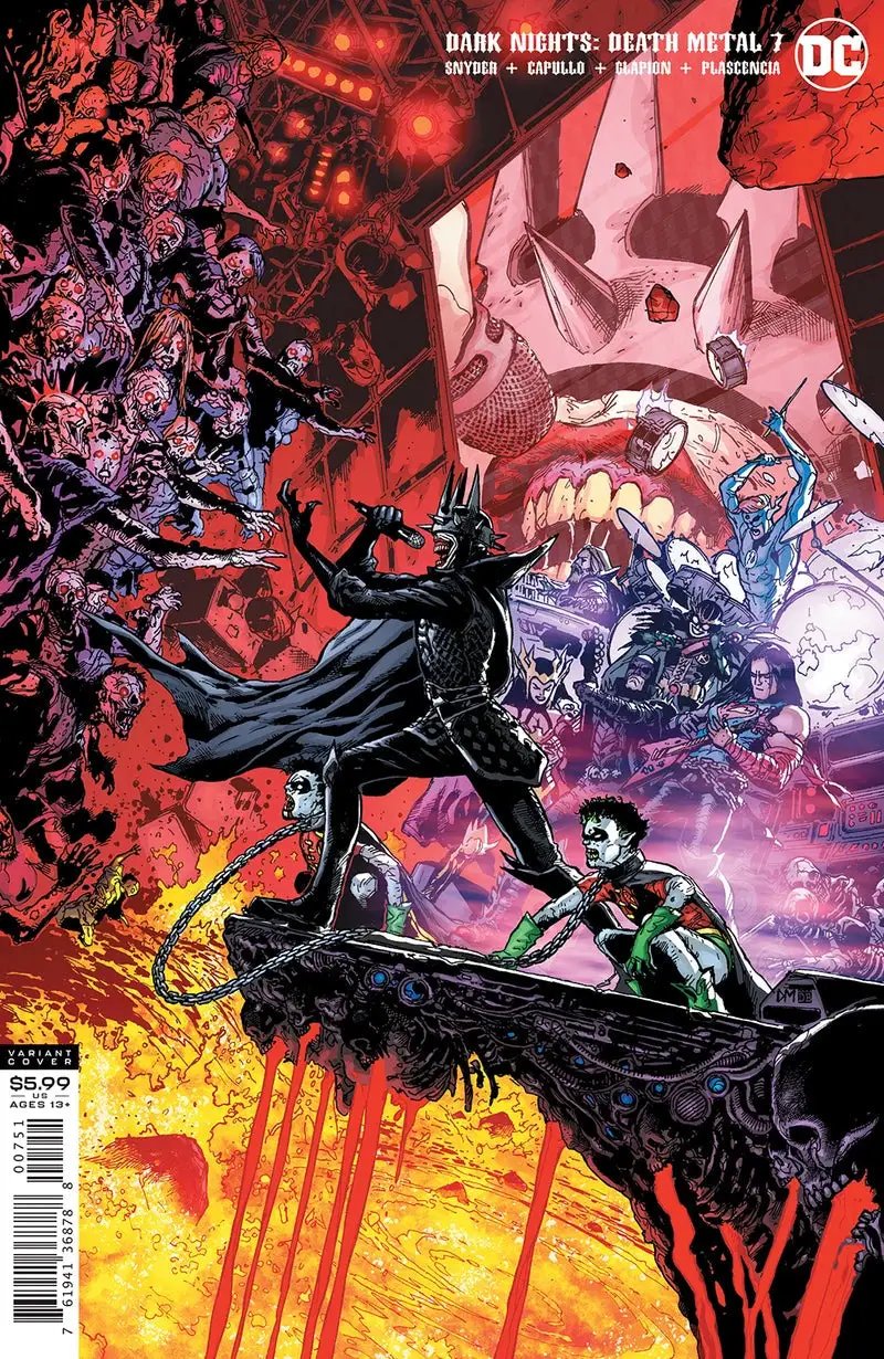 Dark Nights Death Metal #7 (Of 7) 1:25 Doug Mahnke Variant (01/05/2021) DC