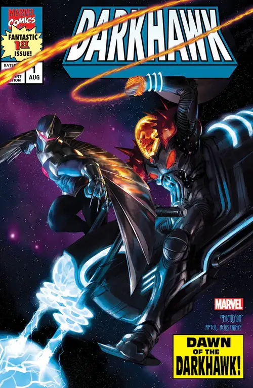Darkhawk #1 (Of 5) Miguel Mercado Homage Hulk 181 Trade Variant (08/25/2021) Marvel