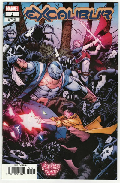 EXCALIBUR #3 Marvel 2019 NM+ 9.6 Khoi Pham Venom Island DX