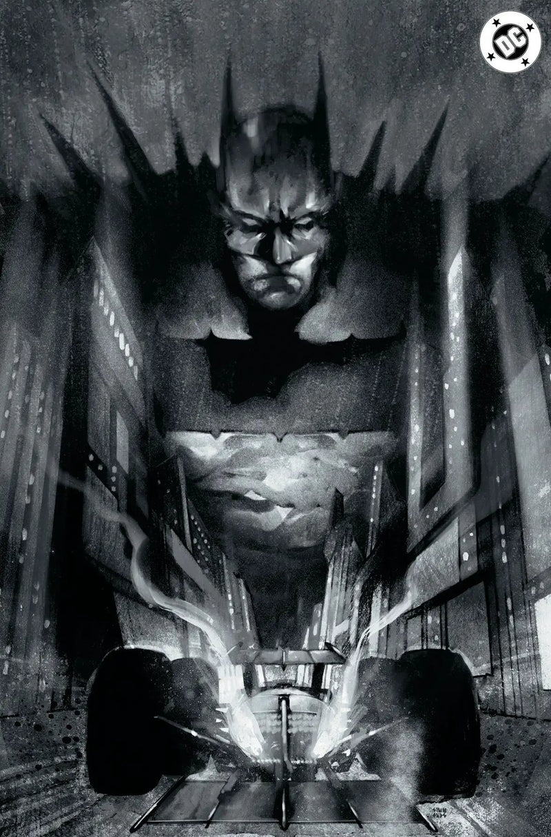 ABSOLUTE BATMAN #22 - MARTIN SIMMONDS COVER C BLACK AND WHITE FOIL VARIANT KNIGHT OF COMICS SDCC 2026 EXCLUSIVE LTD 800
