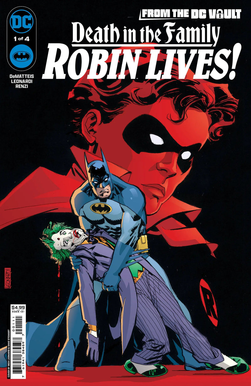 From The Dc Vault Death In The Family Robin Lives #1 A Rick Leonardi JM DeMatteis (07/10/2024) Dc