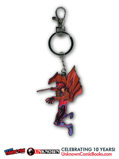 Marvel Gambit 3-Inch Enamel Keychain – David Nakayama – NYCC 2026 Exclusive
