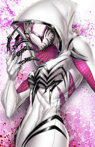 White Symbiote Virgin Comic