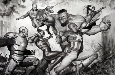 Incredible Hulk #181 Marvel FACSIMILE EDITION 1st Wolverine Adi Granov BW Variant (03/27/2019)