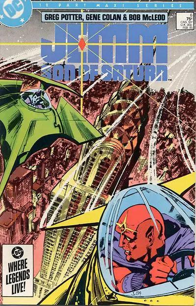 Jemm Son of Saturn 6 DC 1984 Mini Series