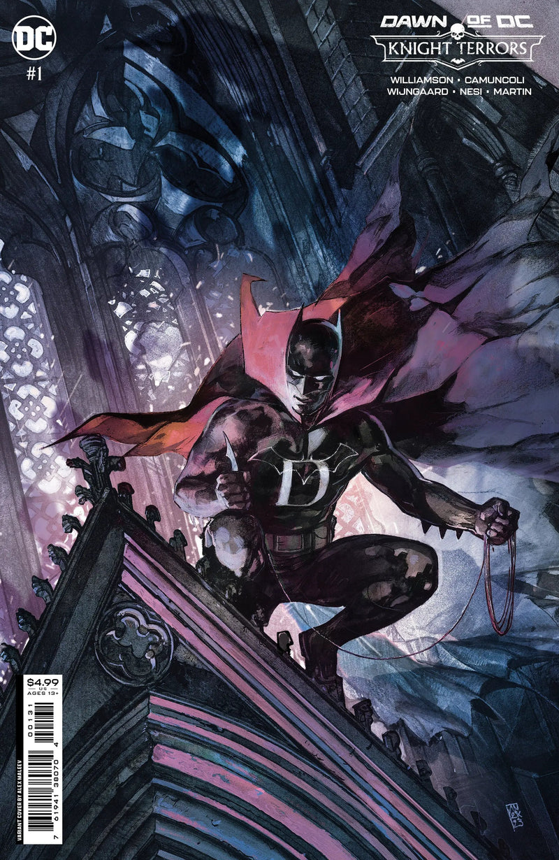 Knight Terrors #1 (Of 4) C Alex Maleev Card Stock Variant (07/11/2023) Dc