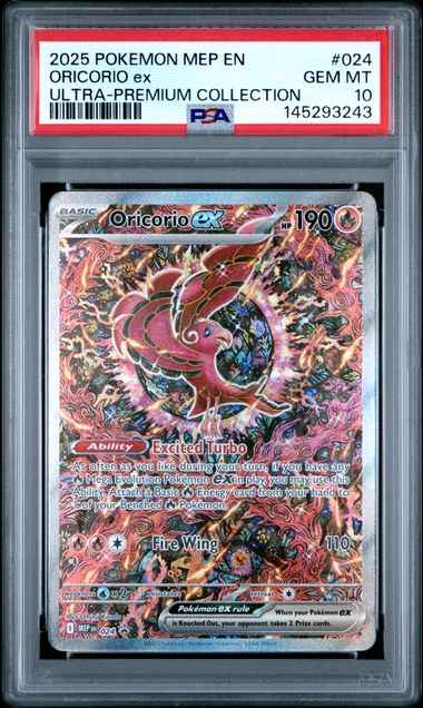 Oricorio ex MEP 024 Promo PSA 10