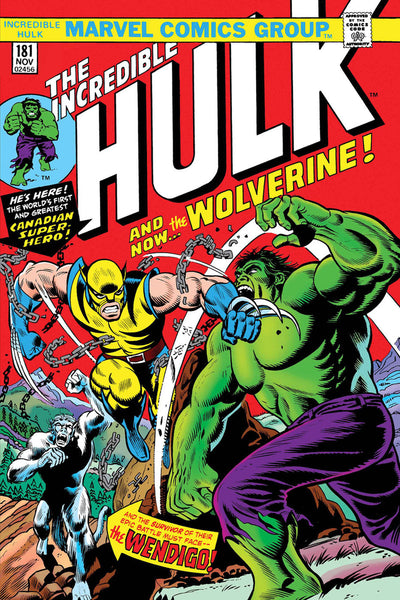 Incredible Hulk 181 Marvel FACSIMILE EDITION 1st Wolverine Len Wein Herb Trimpe (03/27/2019)