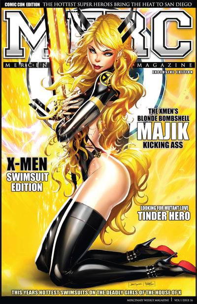 2025 Mutant Sorceress Kneeling Merc Cosplay Comic