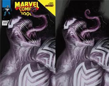 MARVEL Comics #1000 Gabriele Dell'Otto Venom Trade + Virgin Set Of 2 Variant (08/28/2019) MARVEL