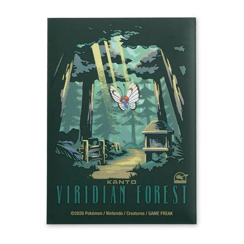 Pokémon Card Sleeve - Kanto Explore Pokémon (Single Sleeve)
