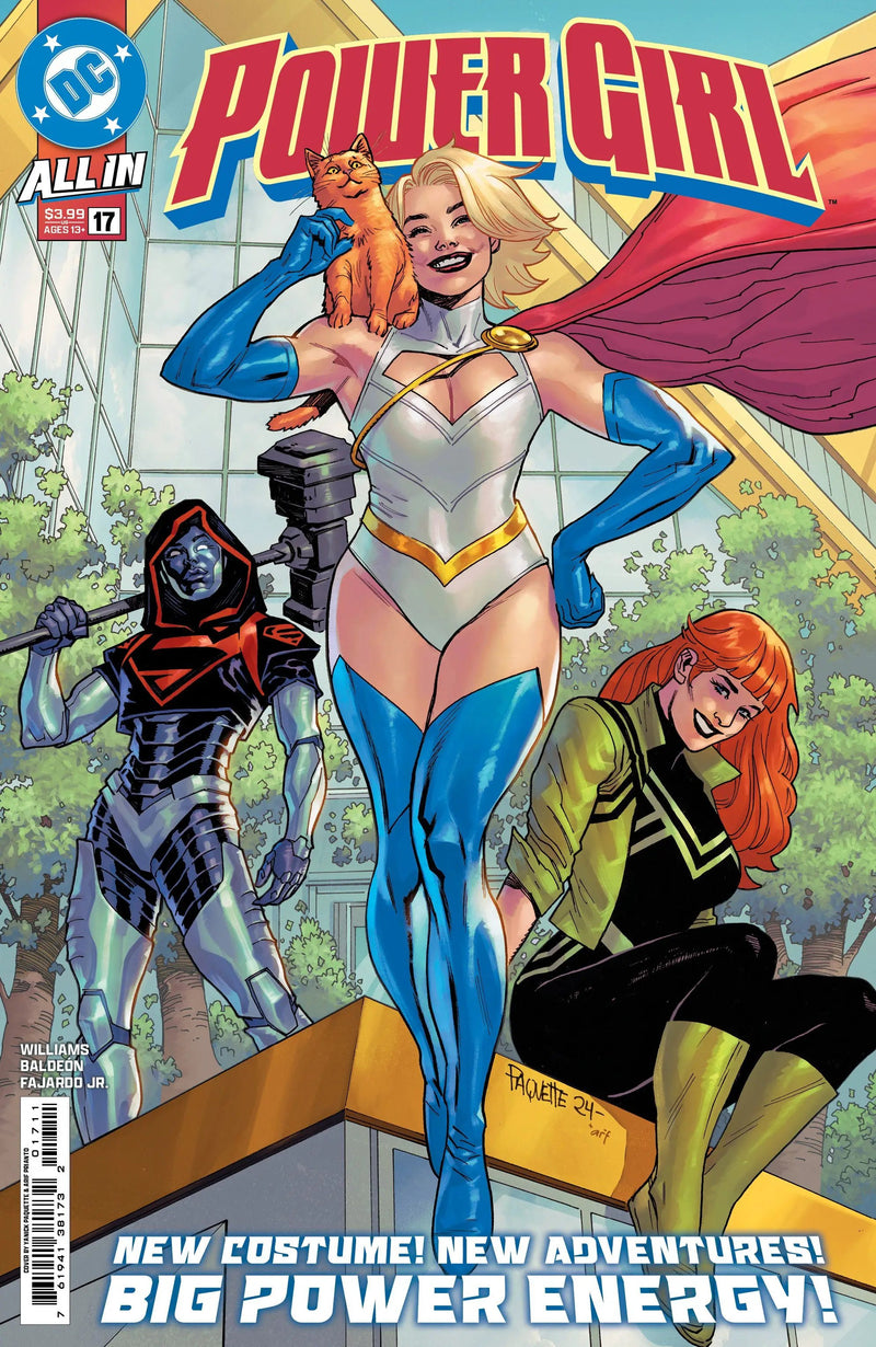 Power Girl #17 A Yanick Paquette Leah Williams (01/22/2025) Dc