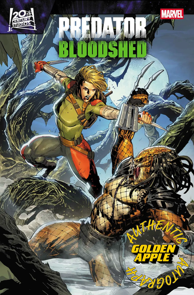 Predator Bloodshed #2 A Ken Lashley SIGNED Jordan Morris (03/25/2026) Marvel