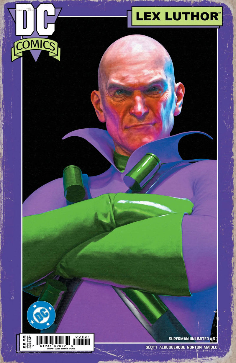 Superman Unlimited #6 B Mark Spears Variant (10/15/2025) Dc