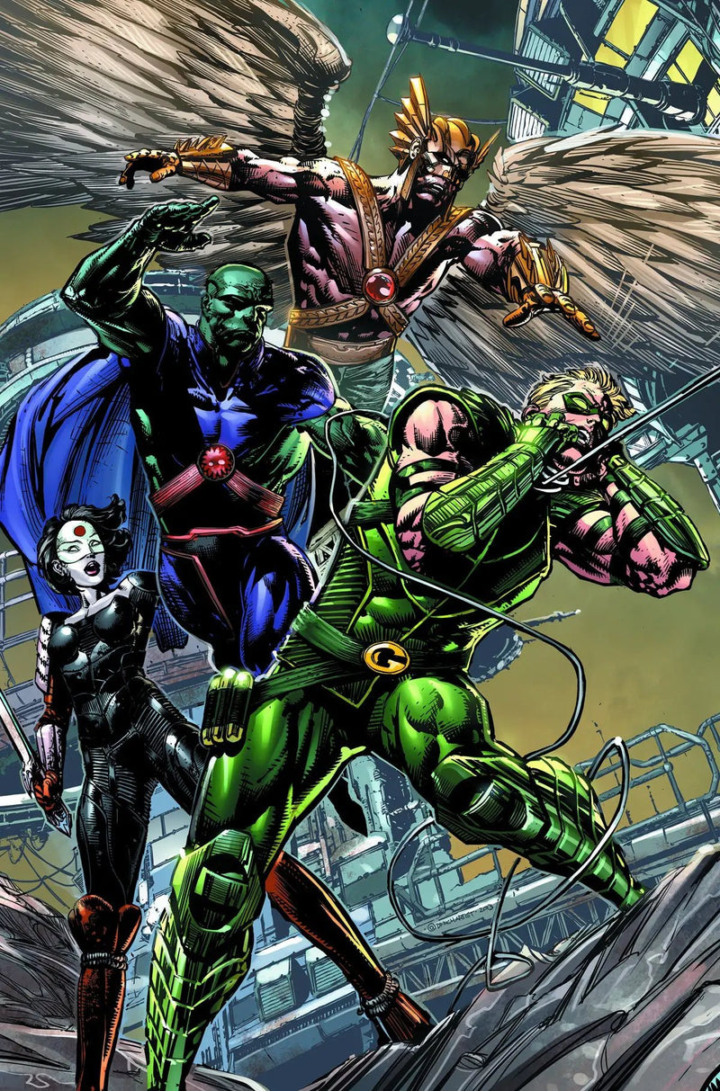 Justice League Of America #3 A 3Rd Series DC 2013 Geoff Johns David Finch